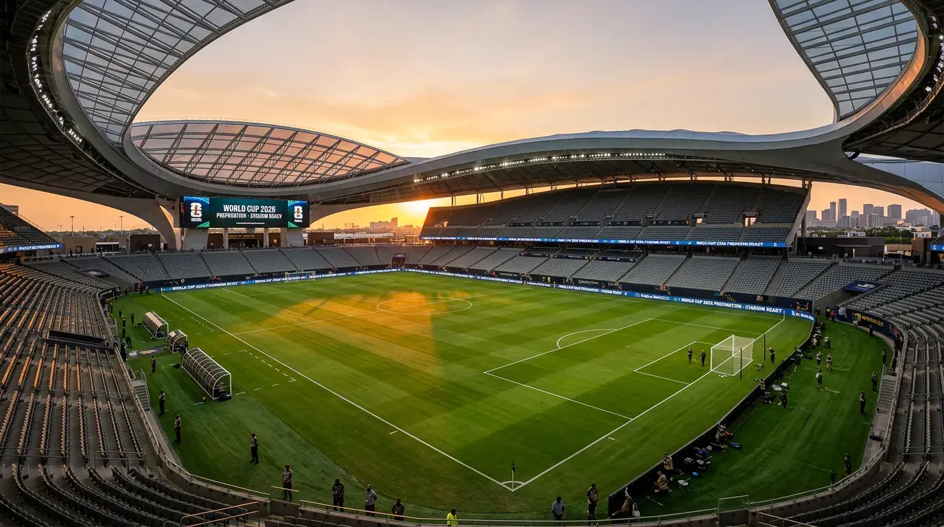 World Cup 2026 Group F featuring Netherlands, Japan, Tunisia and Sweden national team emblems
